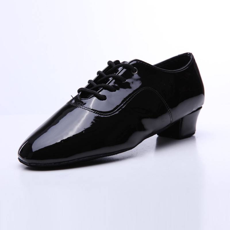 Red dance shoes men's Latin dance shoes adult children's indoor soft bottom dance shoes spring and summer national standard modern dance shoes