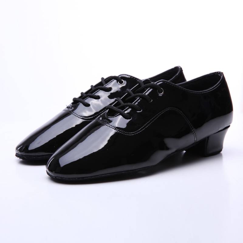 Red dance shoes men's Latin dance shoes adult children's indoor soft bottom dance shoes spring and summer national standard modern dance shoes
