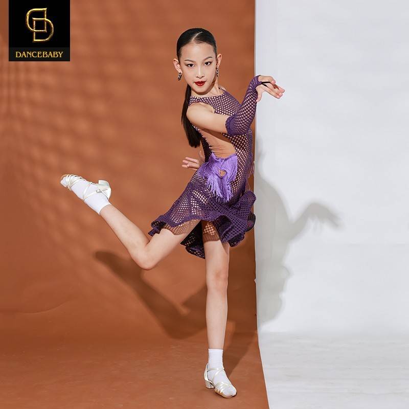 Latin dance children competition stipulates socks, cotton socks, modern dance socks, sock socks, children's lace lace socks socks