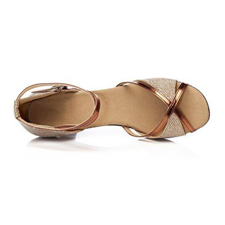 Spring and summer Fish Mouth Adult Women's Latin Dance Shoes Female Adults Follow Dance Shoes Dance Shoes Soft Bottom
