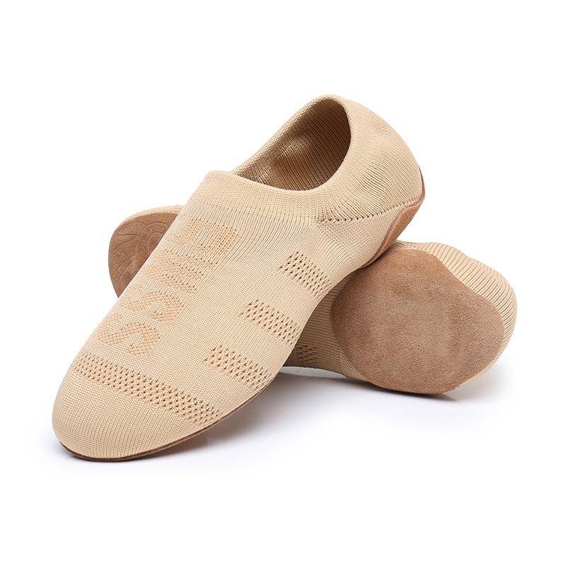 Dance shoes Flying shoes la la la la la la showing beautiful shoes, children and women, low -heeled adult Latin dance jazz dance modern dance shoes