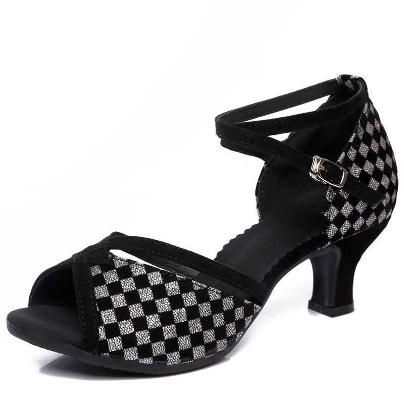 Latin dance shoes dance women's shoes summer sandals square dance shoes soft soles dancing shoes teacher shoes