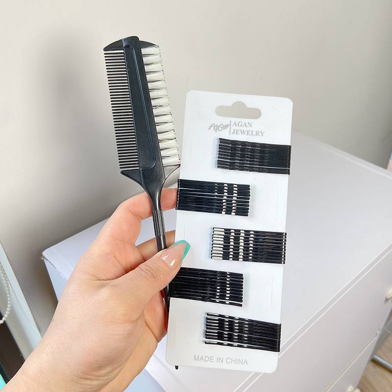 Black Latin comb + one word and 50