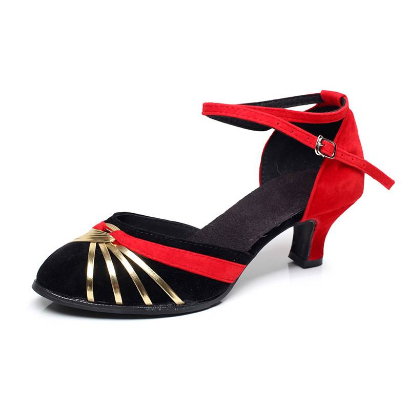 Summer sandals Latin Dance Shoes Plaza Friendship Dance Women's Shoes Adult Dance Dance High Heels Four Seasons Soft -out Dance Shoes
