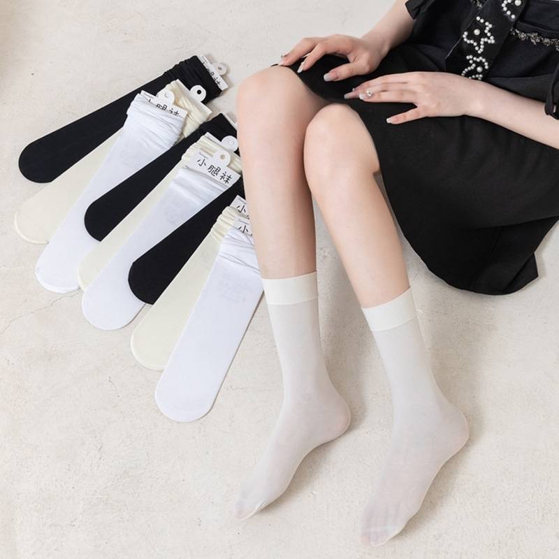 Latin dance special socks girl dance black long sock dancing competition practice calf socks country label knee socks