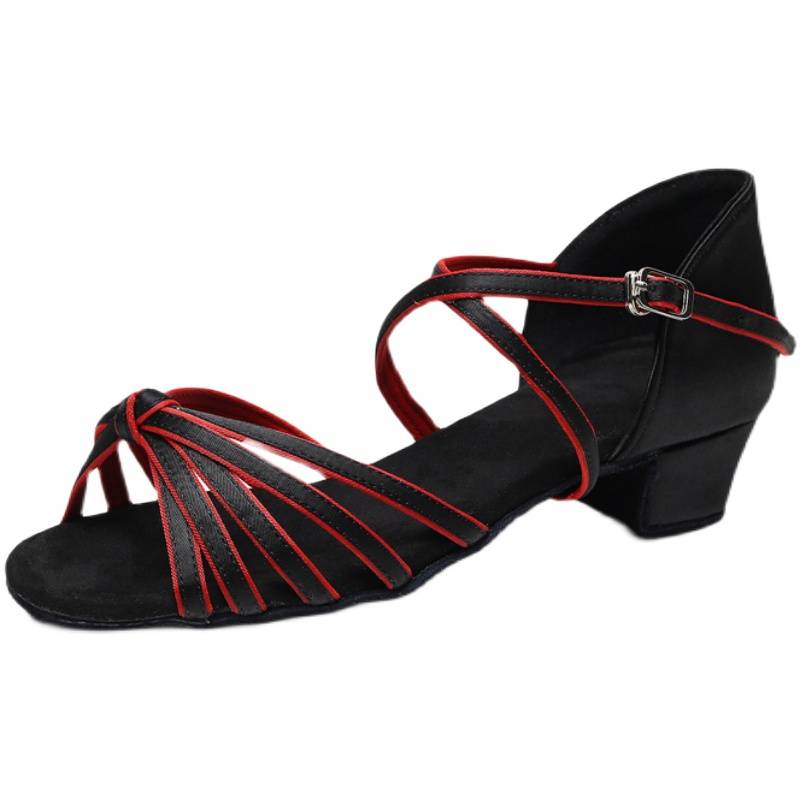Dancing shoes for women, soft-skinned dance shoes for adult children, and Latin dance shoes for hairs and indoors