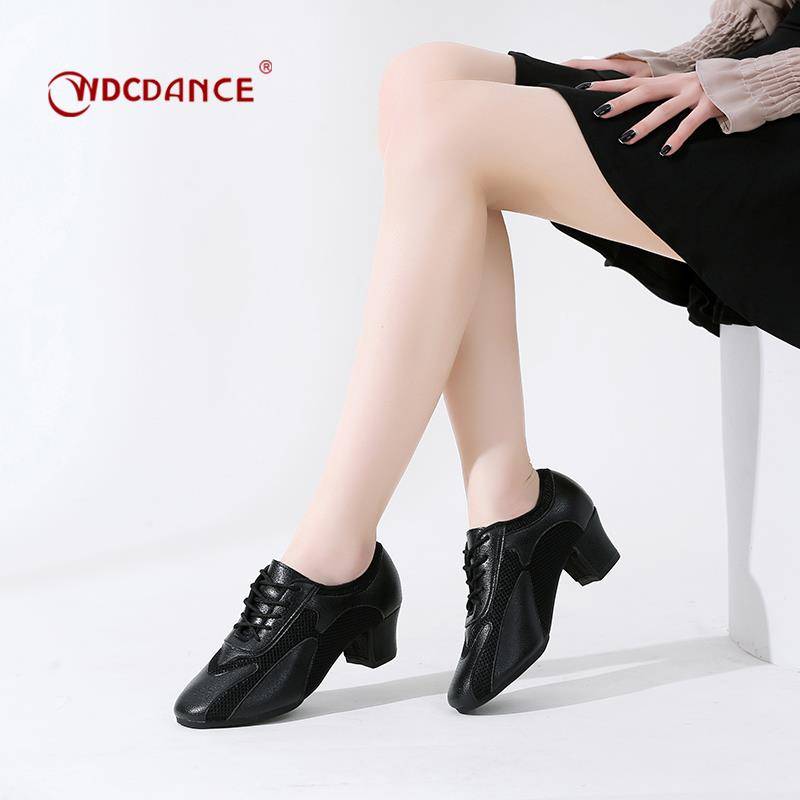 Professional Latin Dance Shoes Adult Female Teacher Friendship Dance Shoes Plaza Friendship Dance Water Soldiers Female Soft Bottom Dance Shoes