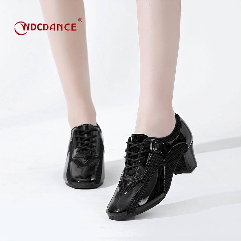 Professional Latin Dance Shoes Adult Female Teacher Friendship Dance Shoes Plaza Friendship Dance Water Soldiers Female Soft Bottom Dance Shoes