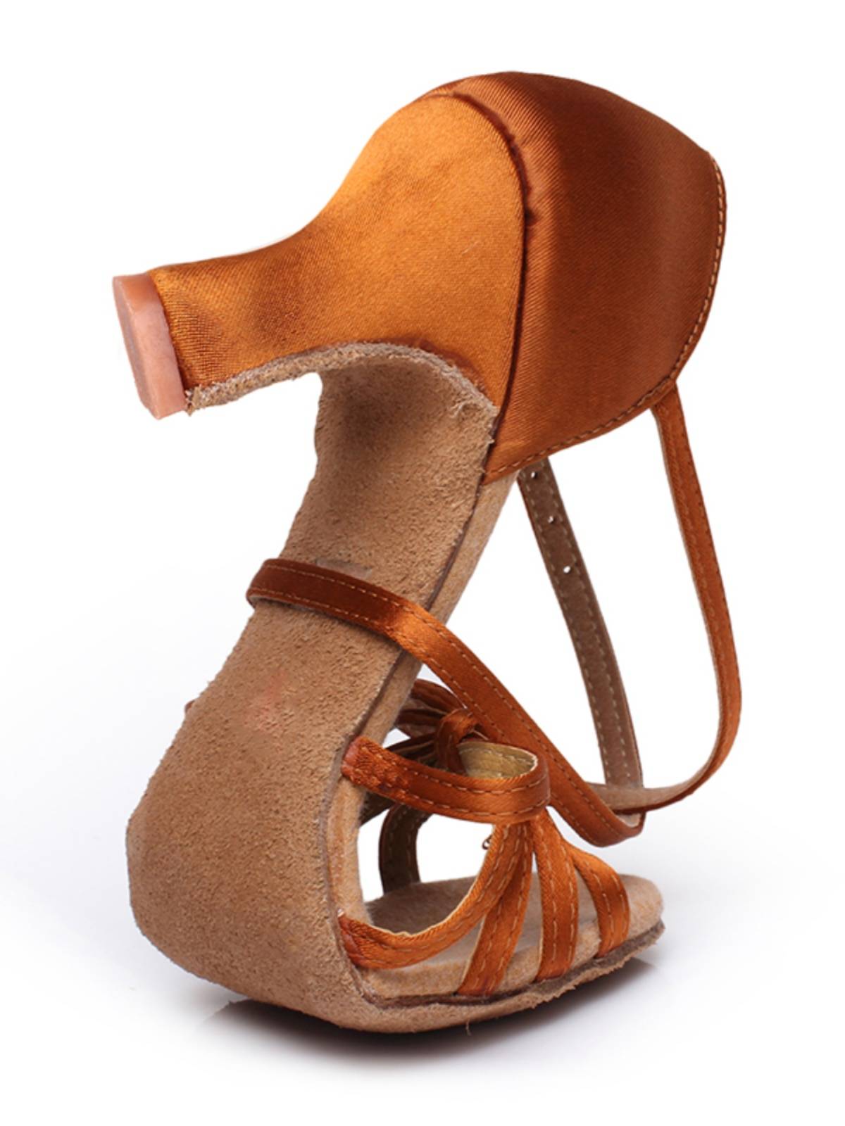 Latin dance shoes adult female middle female high -heeled multi -color Latin dance shoes soft soles of heels in the square dance shoes Latin shoes