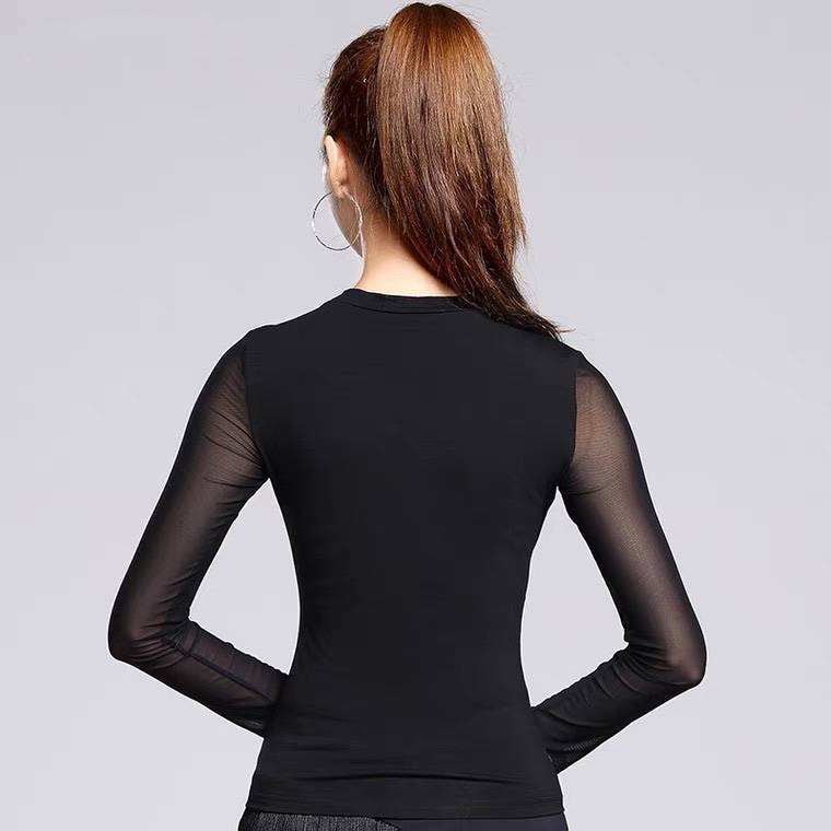 New Latin dance leather practice service female 2021 new fashion dance net red dancing clothing ys337n