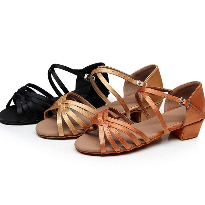 Girls Latin Dance Shoes Children Girls Xia Y season sandals soft sole children dance shoes dancing shoes