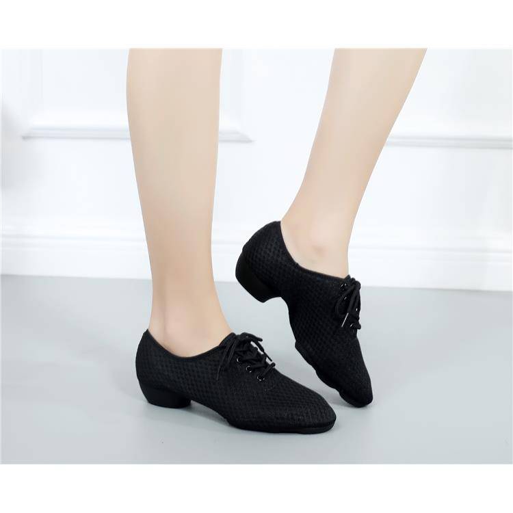 Lady Latin Dance Shoes Adult Children's soft bottom dance shoes Teacher shoes professional breathable girl dance shoes autumn and winter