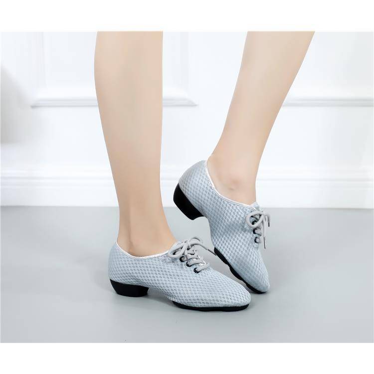 Lady Latin Dance Shoes Adult Children's soft bottom dance shoes Teacher shoes professional breathable girl dance shoes autumn and winter