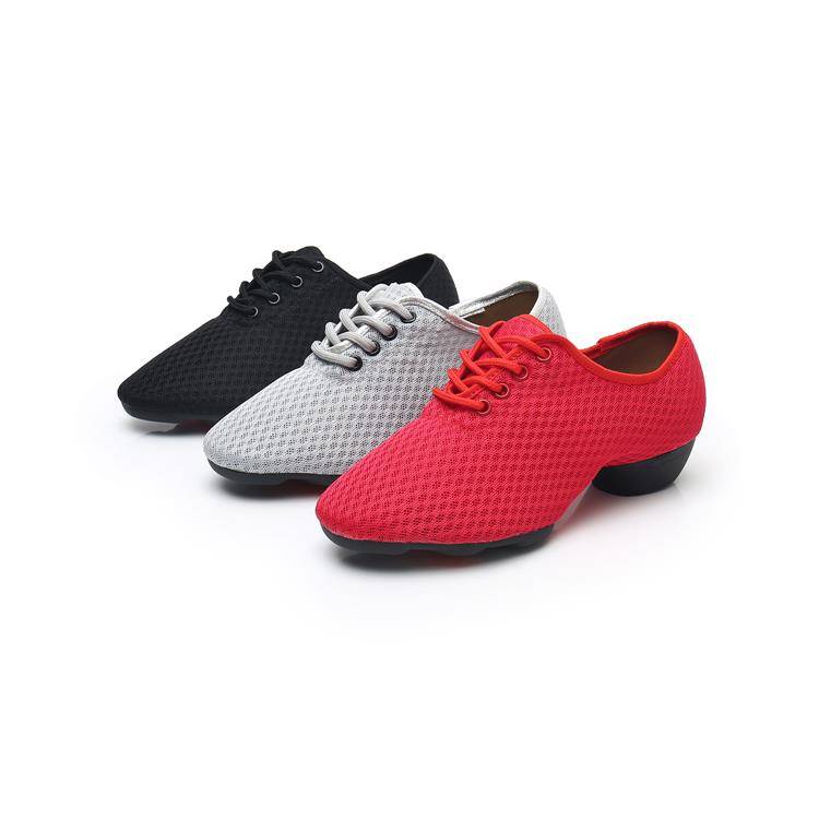 Lady Latin Dance Shoes Adult Children's soft bottom dance shoes Teacher shoes professional breathable girl dance shoes autumn and winter