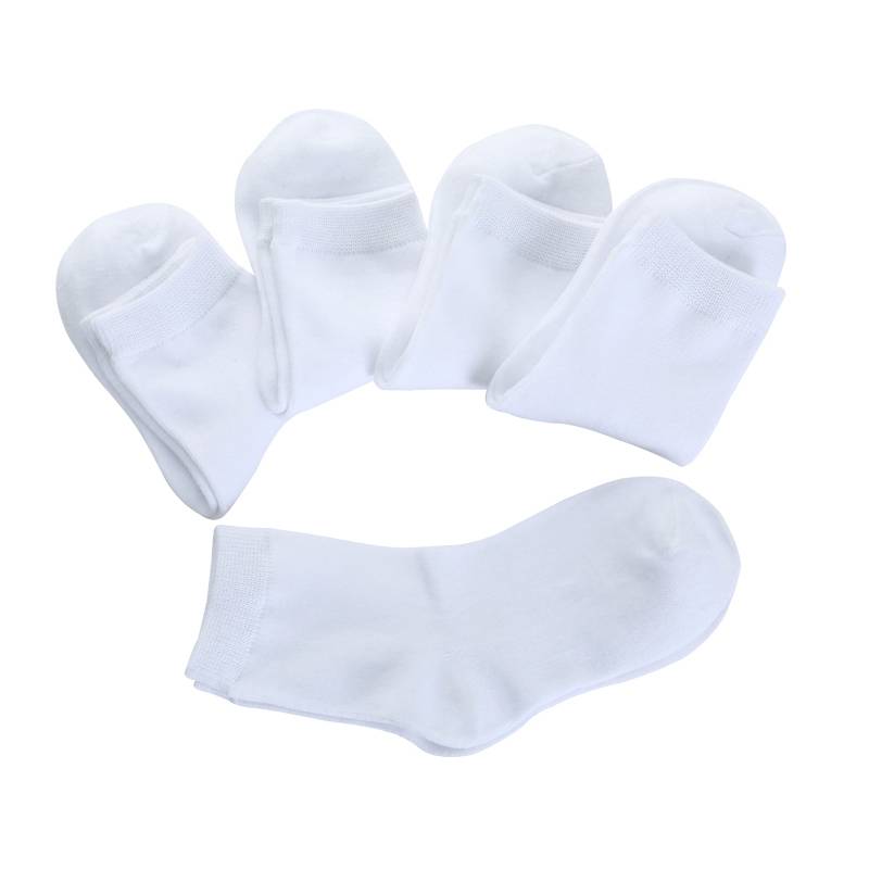 Latin dance socks white imitation boneless test dance special socks thin student sports combed cotton black