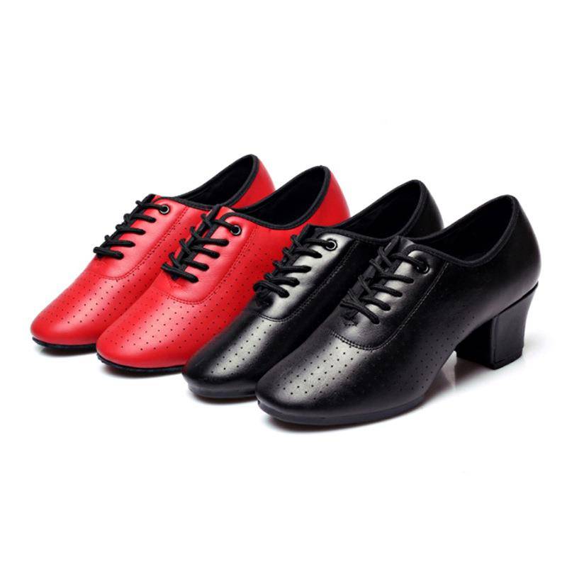 2024 autumn new leather female teacher Latin dance shoes cowhide dance shoes dancing shoes square dance shoes country standard dance shoes