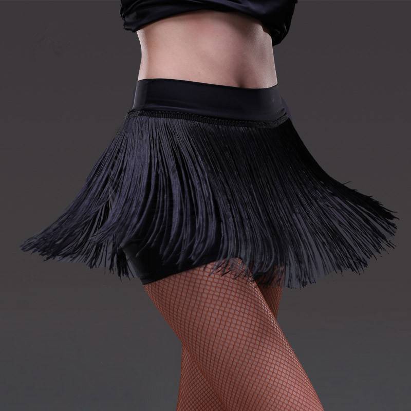 Latin dance skirt 2018 new clothing under the assembly skirt adult women's exercise skirt
