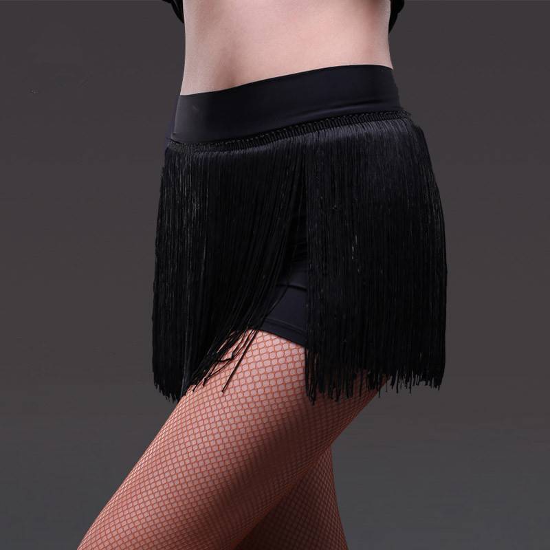 Latin dance skirt 2018 new clothing under the assembly skirt adult women's exercise skirt