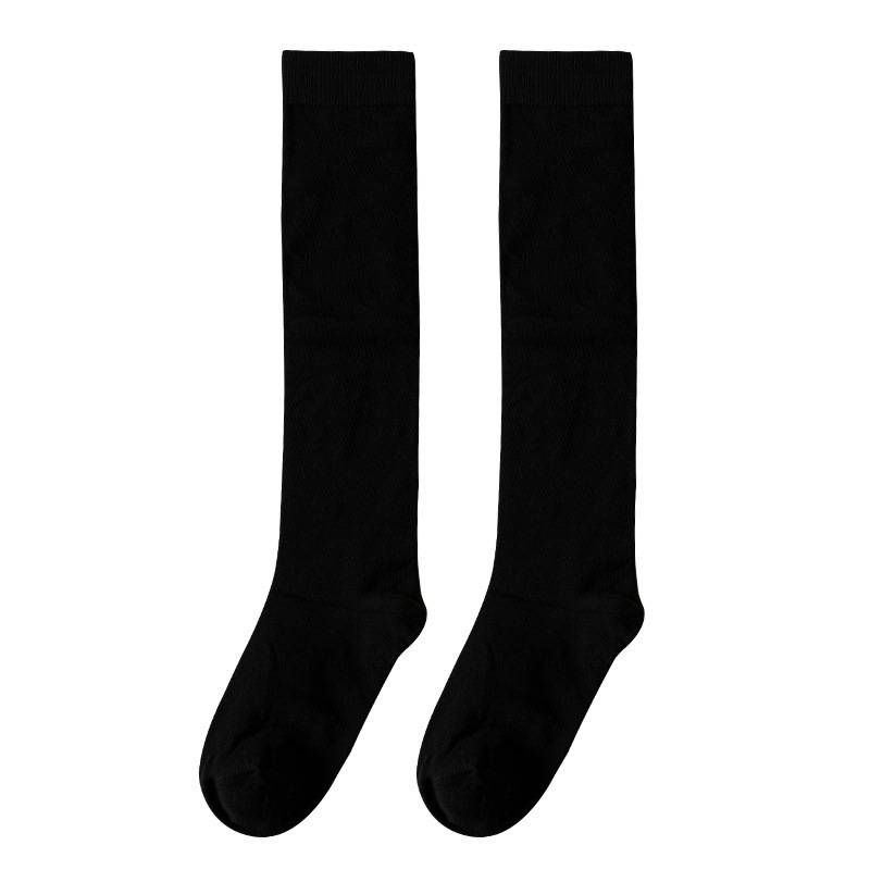 Latin Dance Socks Black White Girl Dance Competition Grade Grade Wide Wide Midtime Practice Mock Mock