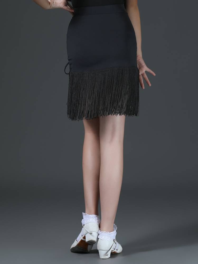 Latin dance new skirt children's current skirt new skirt training short skirt national standard performance skirt girl practice