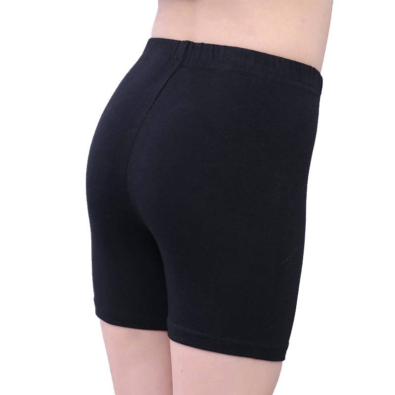 Children's Fanghua Sanshi shorts, adult Latin modern dance exercise pants safe leggings pants elastic tight anti -glow