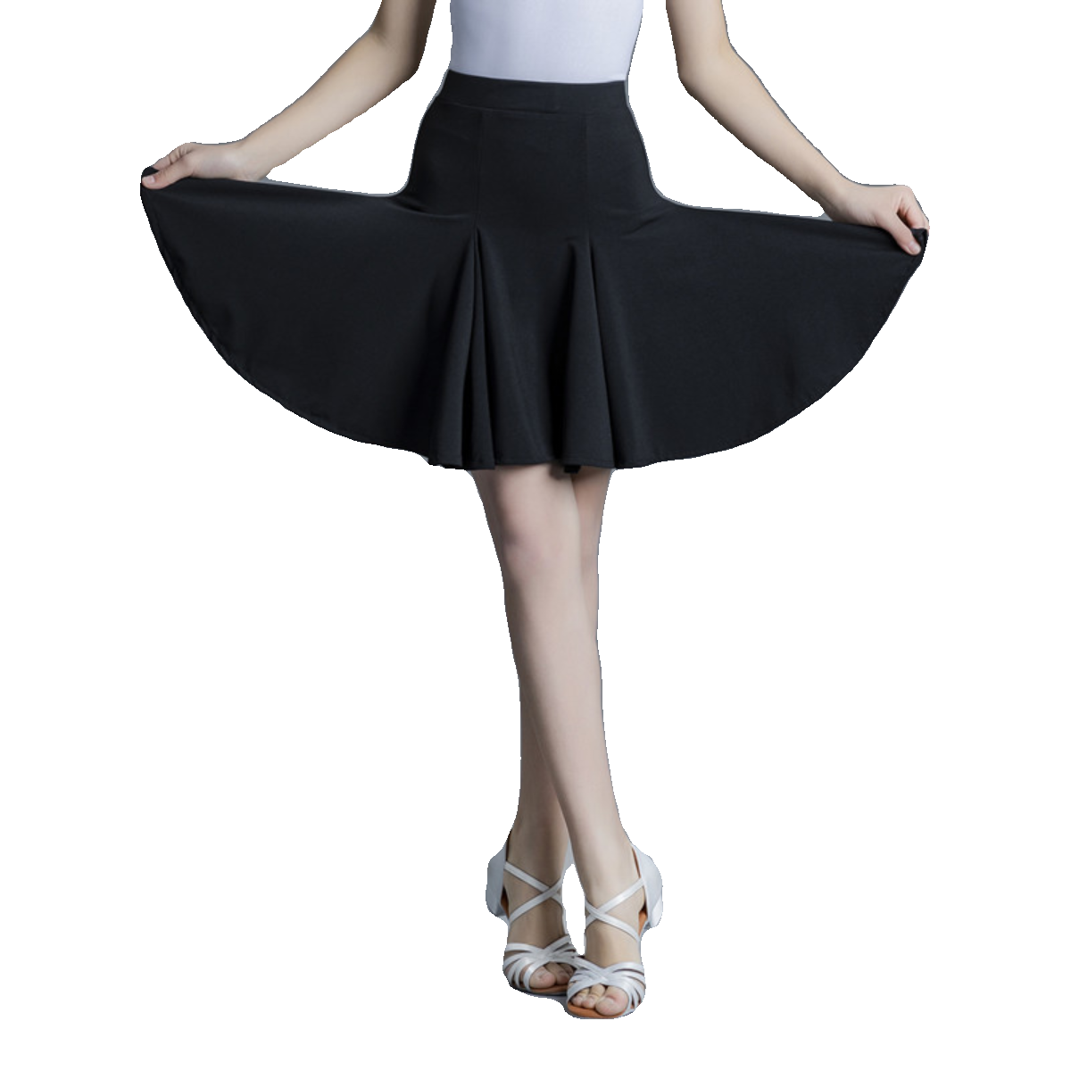 Children's Latin Dance Dance Fun League Skirt Girl Latin Dance Training Server Children's Dance Competition Big Skirt Four Seasons