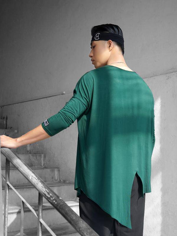 Dynasties Latin dance T -shirt top Latin dance exercise men's dance clothing clothes dance dance dance dance l180601