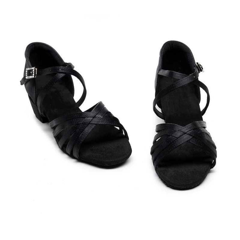 Red Dance Skirt 2022 Professional Children Dance Shoes Children Latin Shoes Competition Children Practice Shoes Soft soles and shoes Dance shoes