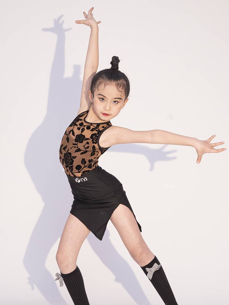 GTYDANCE Latin dance service 2024 new spring and summer girl practitioner performance service children's art examination collection training dance service