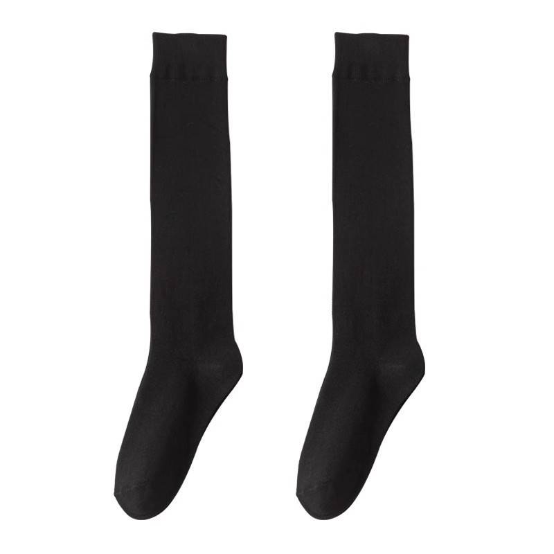 Latin dance socks Black girls in summer collection training skills special dance long barrel bottom socks