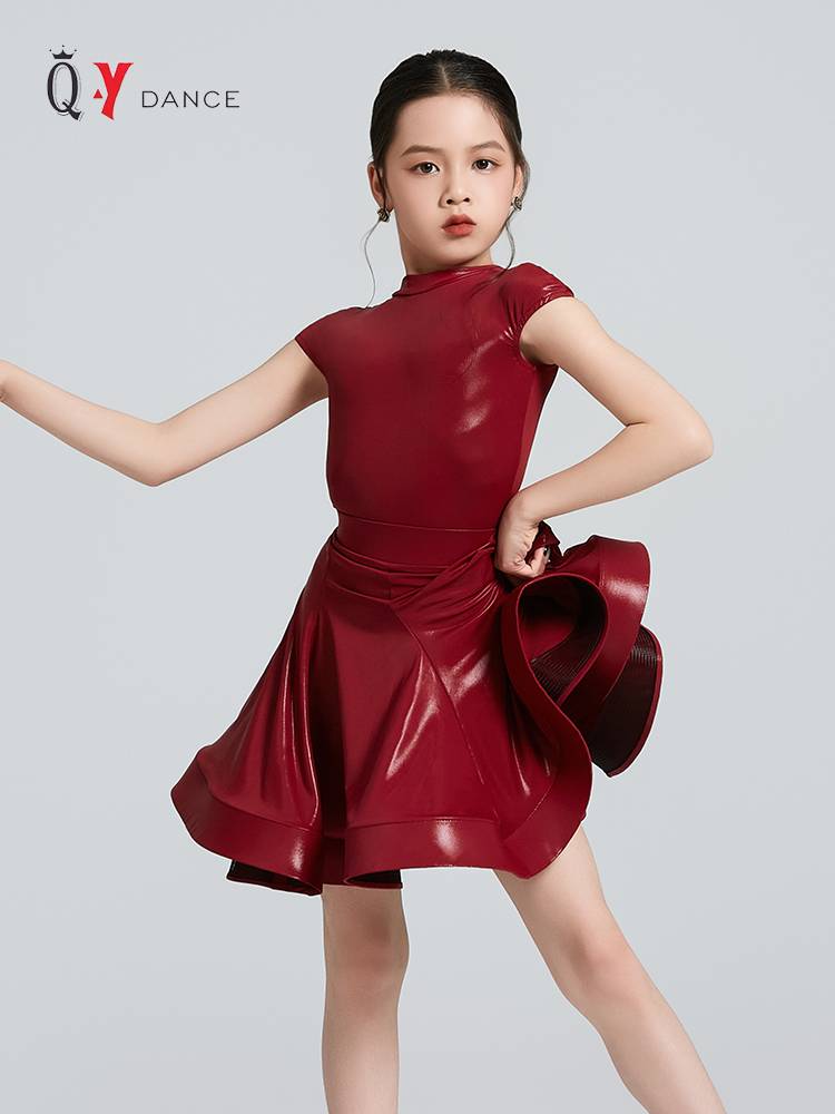 Qy Black Pond Children's Latin Dance Service 2024 Senior Summer Summer Highlight Girls Standard for Competition Performance Series