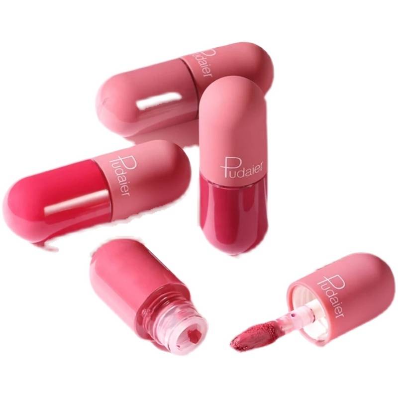 Latin makeup matte red misty professional national standard dance makeup products Black pond match makeup special lip glaze dance