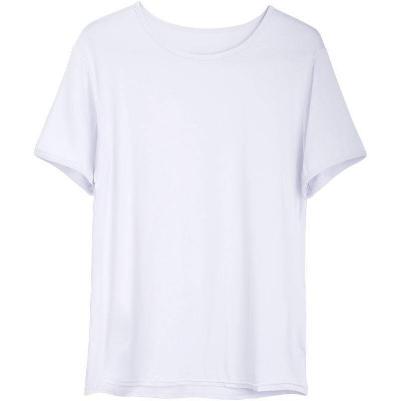 Children's dance top boys training service summer practice service Chinese dance Latin dance clothes white sports shape clothes