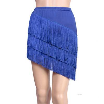 Female adult streaming Sulading dance skirt half -body skirt adult playfulness dance children practicing Latin dance souper skirt