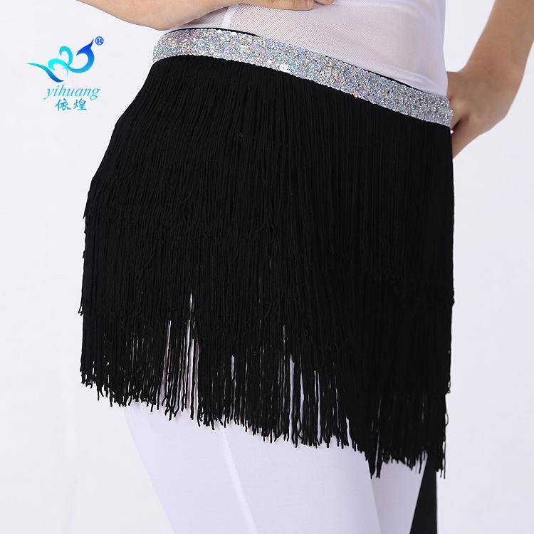 Belly Dance Dance Ribbon Sushable Turbal Towel Latin Latin Dance Tiewa Limin Chain Practice Performance Skirt