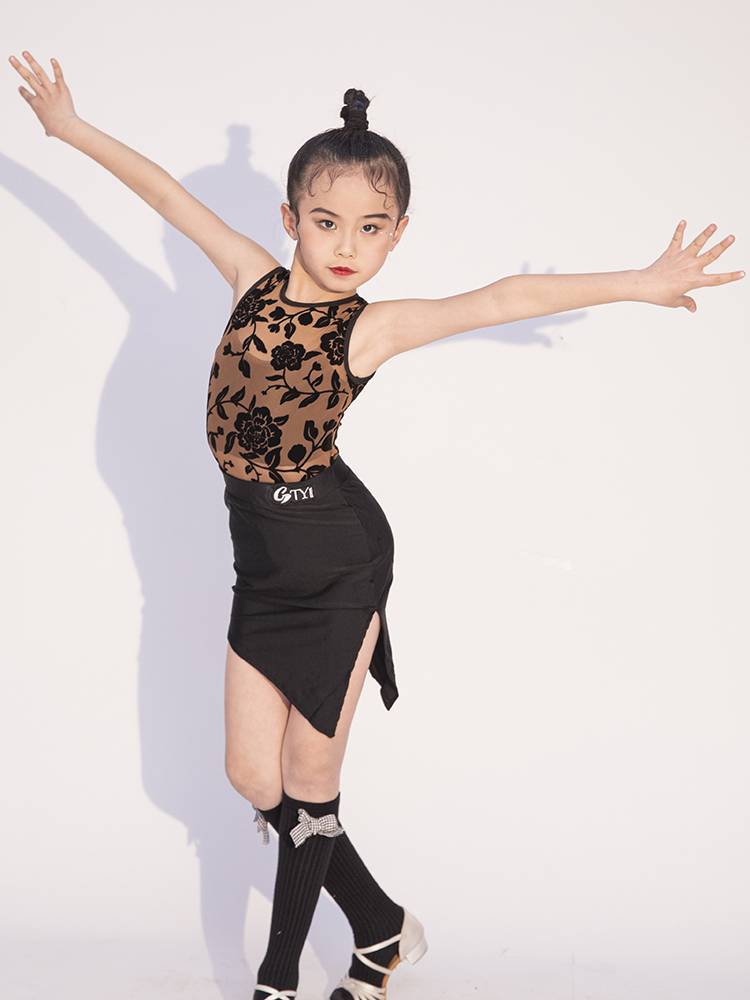 GTYDANCE Latin dance service 2024 new spring and summer girl practitioner performance service children's art examination collection training dance service