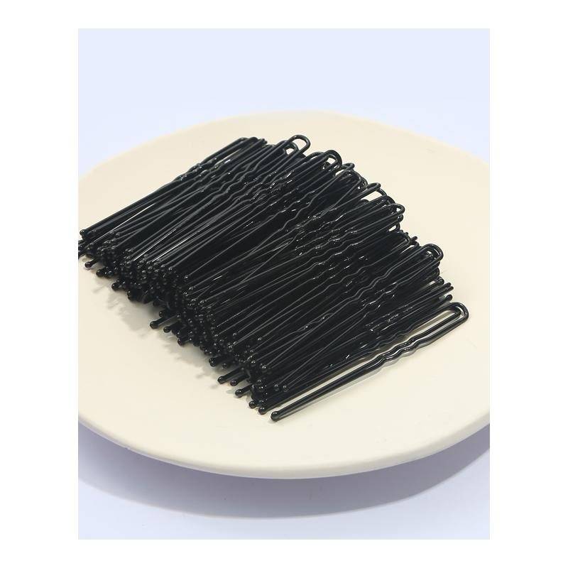 U -shaped hair Children's plate hair clip Latin card style bold dance fixed head flower Hanfu word