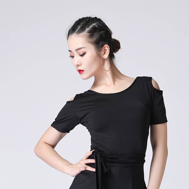 Latin dance on the spring and summer new dance autumn and winter Mozon adult women's Latin clothing practice country labeling friendship
