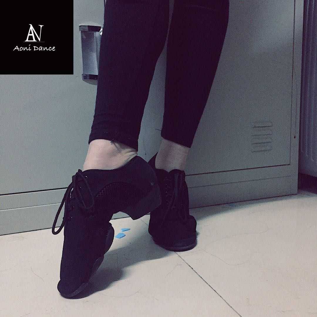 Aoya Teacher Shoes Latin Dance Dance Oxford cloth dance shoes Dance is particularly comfortable and wear -resistant anti -slip