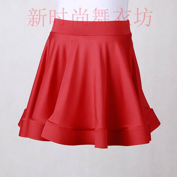 Children and Female Latin Dance Skirt Children's Latin Skirt Practice Skirt Dance Skirt Skin Body pleated skirt ballet skirt