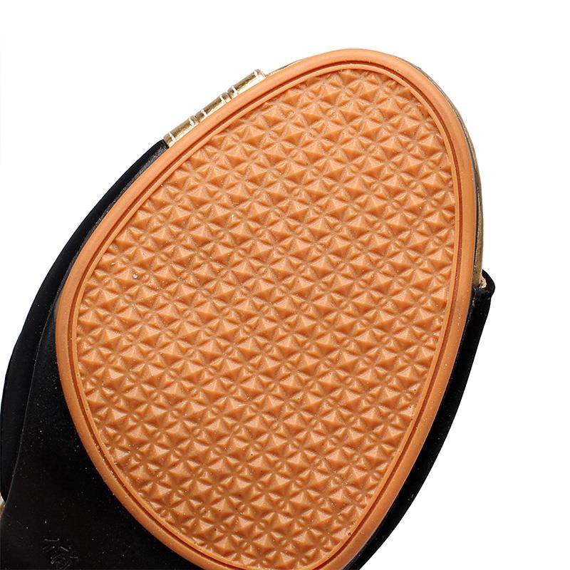 706 Women's Latin Dance Shoes Female Adult Black Dance Shoes Black Velvet Plaza Dance Shoes Soft Bottom Summer Autumn