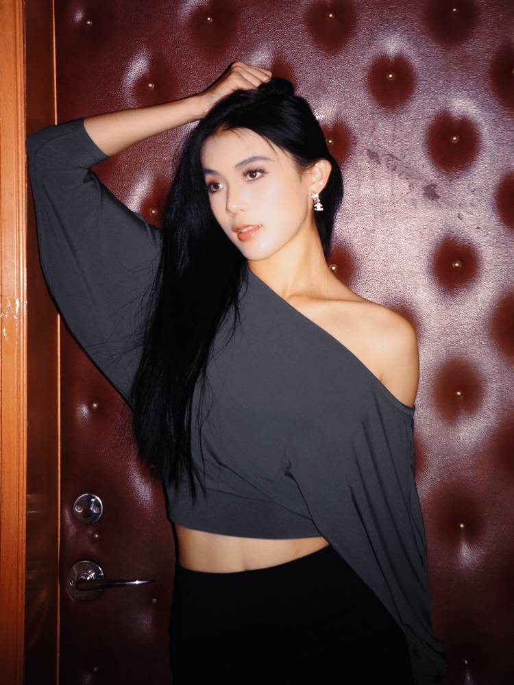 Latin dance clothes Modern dance exercise high -end brand dance special top adult female 2024 new fashion