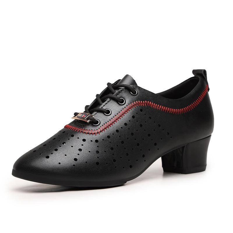 Positive dance shoes Female soft bottom new Latin dance shoes adult dance shoes summer dance shoes square dance shoes
