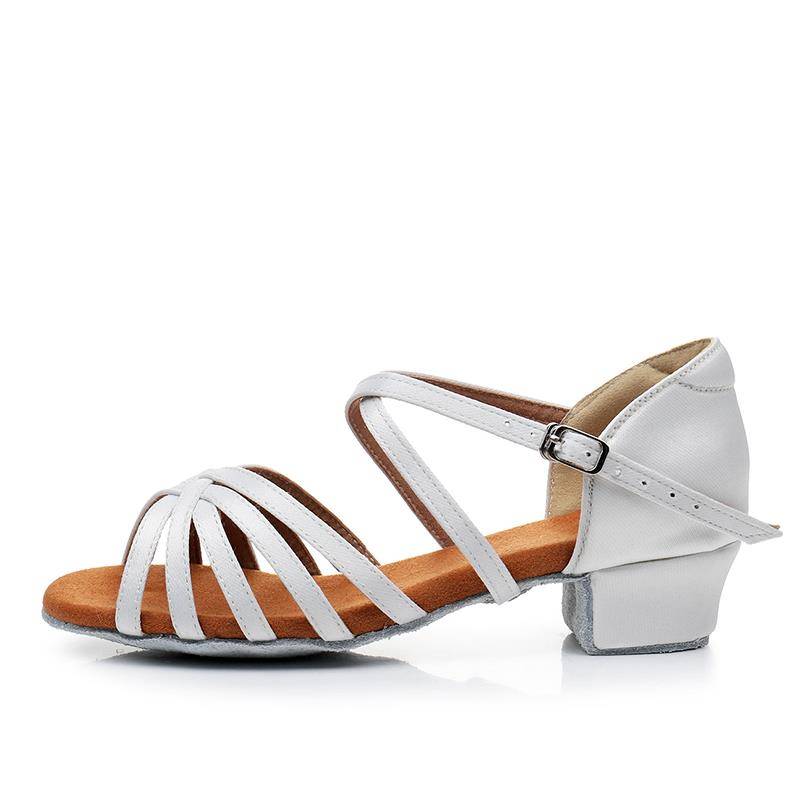 Latin dance shoes girls soft bottom practice shoes children and girls and girls, national standard dances are exactly adult dance shoes beginners dance