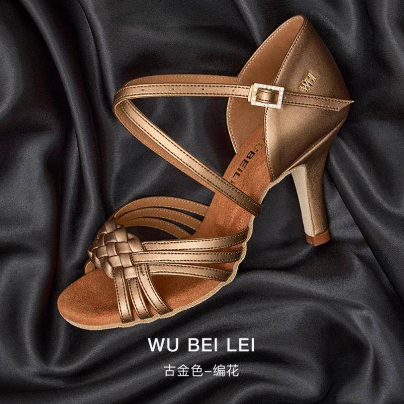 Beginners test shoes Children's Latin dances summer women's shoes dancing and wearing soft bottom shoes