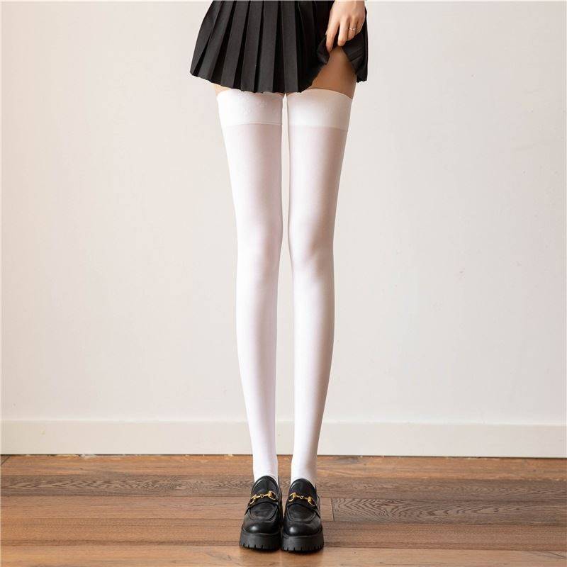 And long white