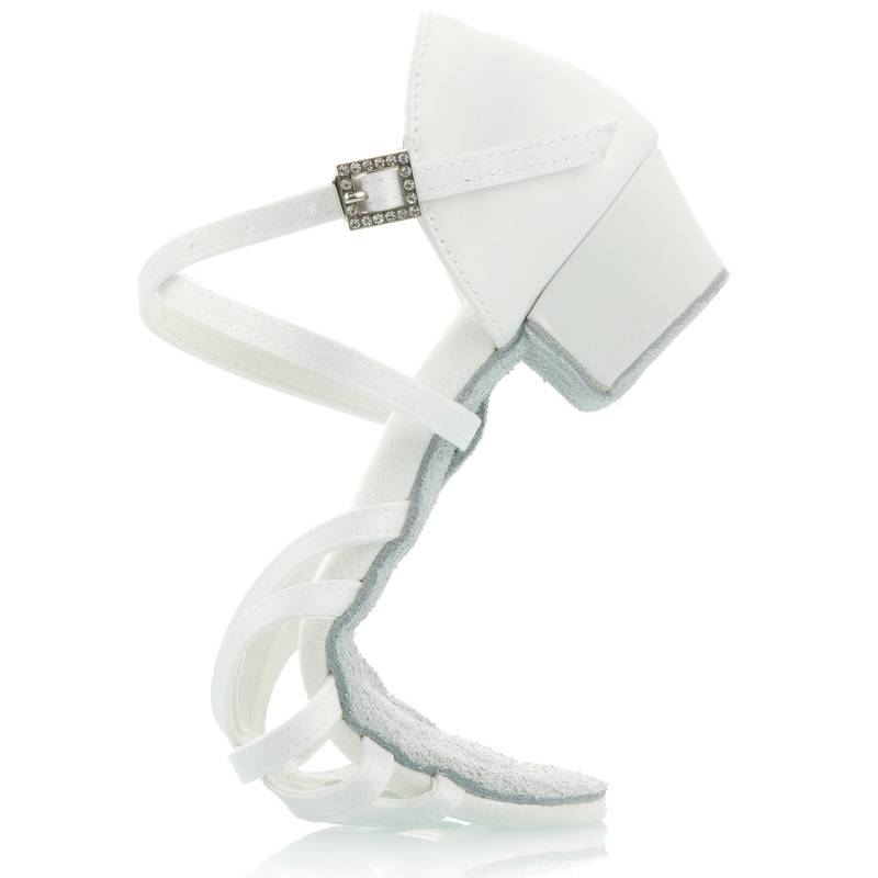 Latin dance shoes girls and children white professional girl soft bottoms in summer children's new dance beginners dance shoes