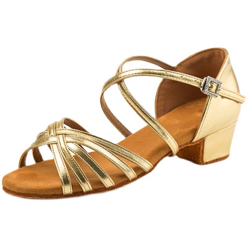 Latin dance shoes girls, children, children, white Latin shoes soft soles, children in summer, just dance shoes