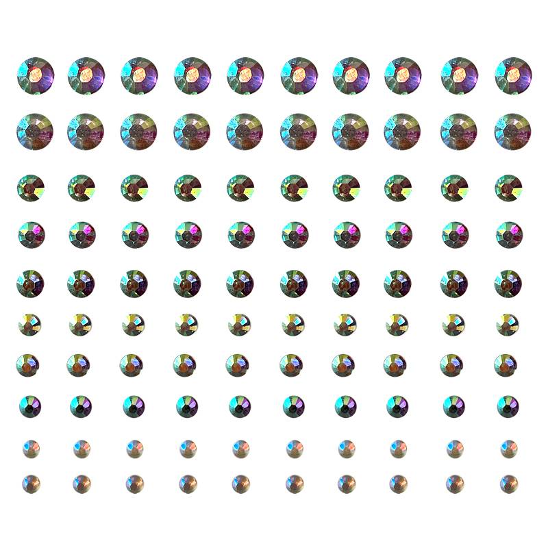 TEN ROWS OF AB