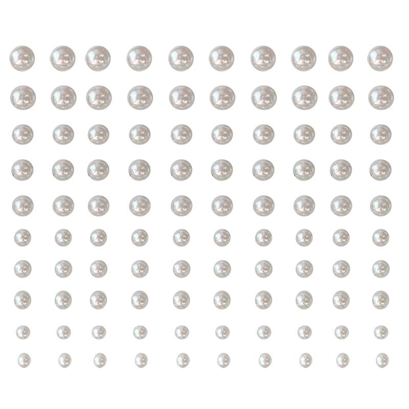 Ten rows of pearls